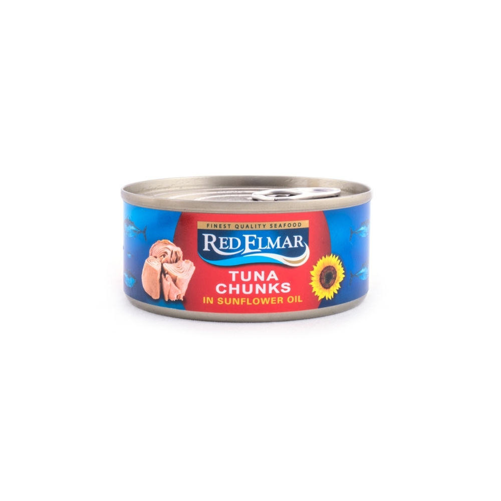 Image of RedElmar Tuna Chunks in Sunflower Oil - 160g