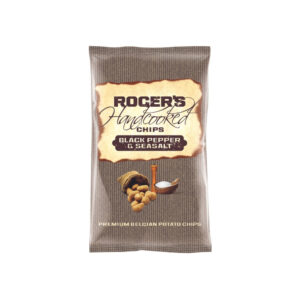 Roger's Handcooked Black Pepper & Sea Salt - 150g