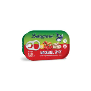 Delamaris Spicy Mackerel – 90g