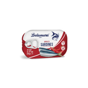 Delamaris Sardines Spicy – 90g