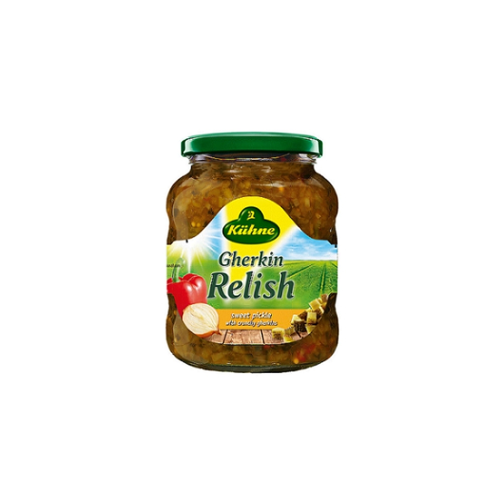 Kuhne Gherkin Relish Sweet Pickle - 370ml