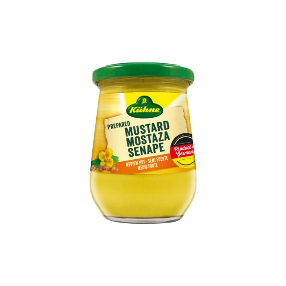 Kuhne Mustard Medium Hot - 250ml