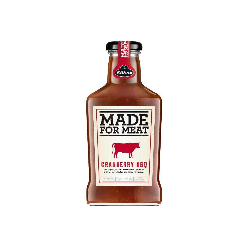 Image of Kuhne Made for Meat Cranberry Sauce &#8211; 375ml