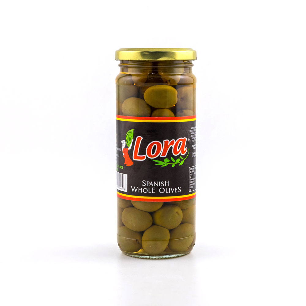 Image of Lora Spanish Whole Olives &#8211; 465g