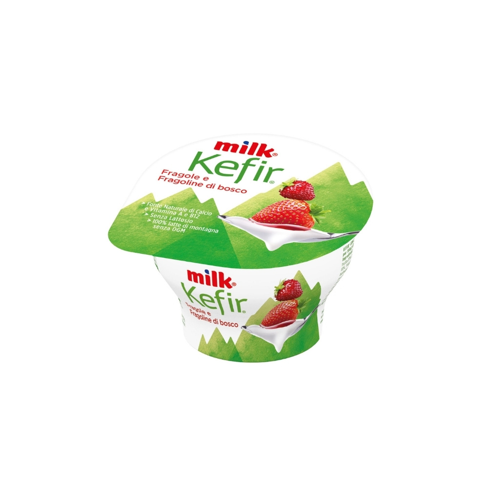 Image of Milk Kefir Cremoso Fragolin Di Bosco &#8211; 150 g