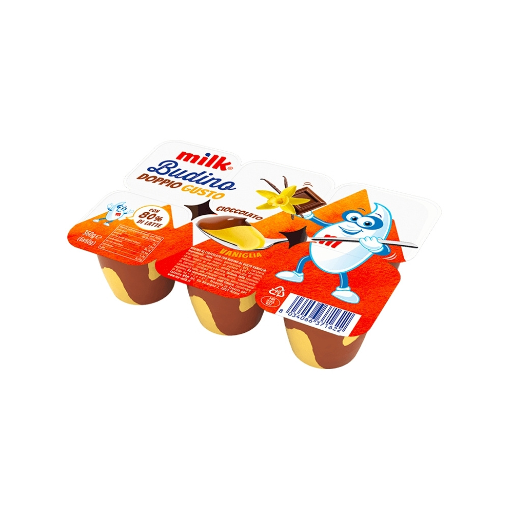 Image of Milk Cioccolato Vaniglia Pudding &#8211; 60g