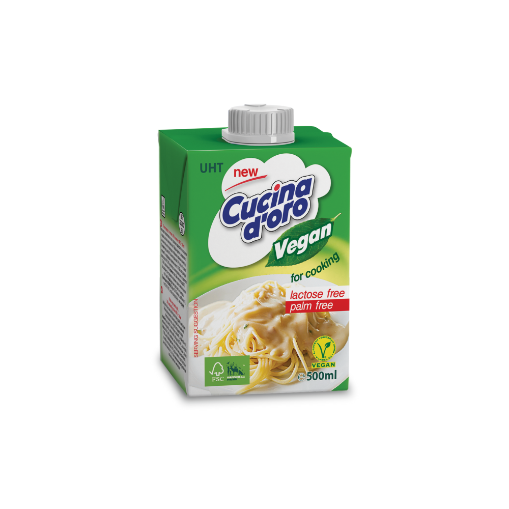 Image of Cucina D&#8217;Oro Vegan UHT Cooking Cream &#8211; 500ml