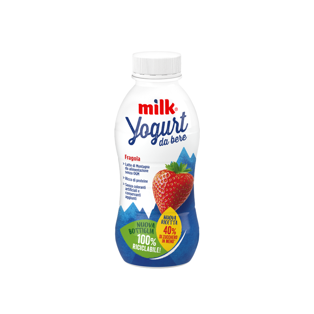 Image of Milk Strawberry Yogurt Drink &#8211; 500g