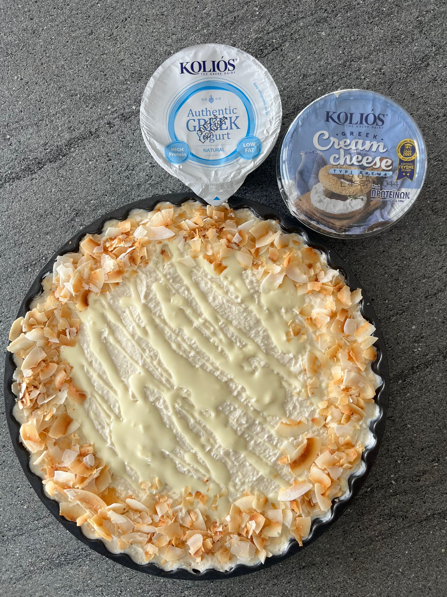 image for Coconut &amp; White Chocolate Cheesecake